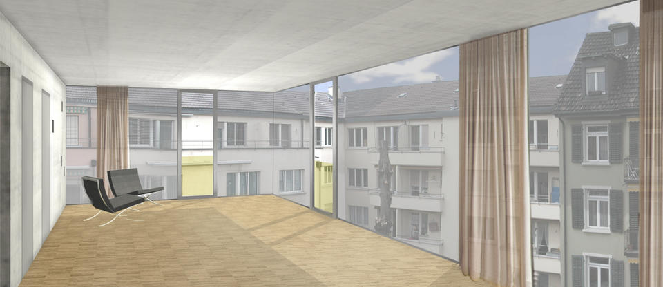 Residential and studio building Habsburgerstrasse 52 Luzern